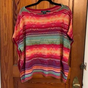 Women’s Ralph Lauren knit poncho
